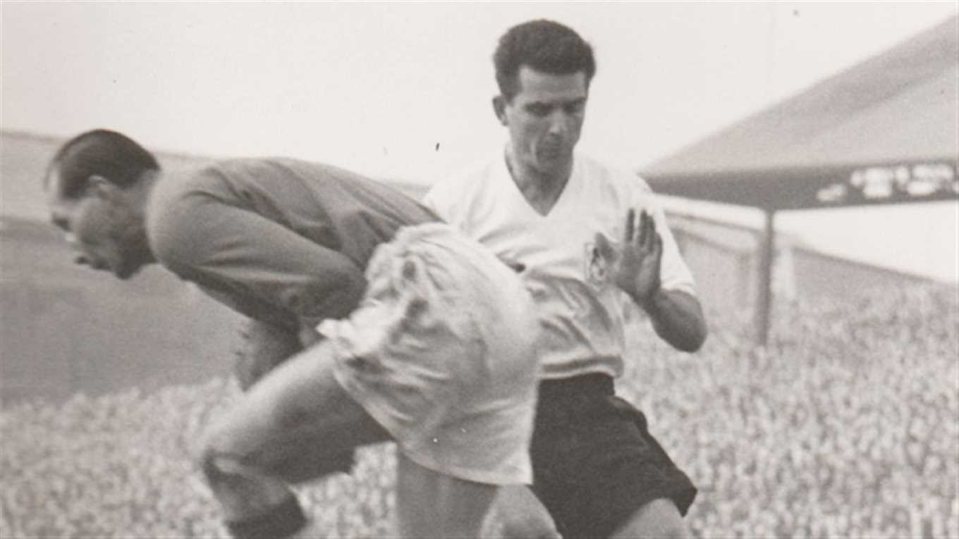 Millwall Football Club, Stan Anslow 1950s. Sadly Stan passed away in 2017 aged 86.  X.png
