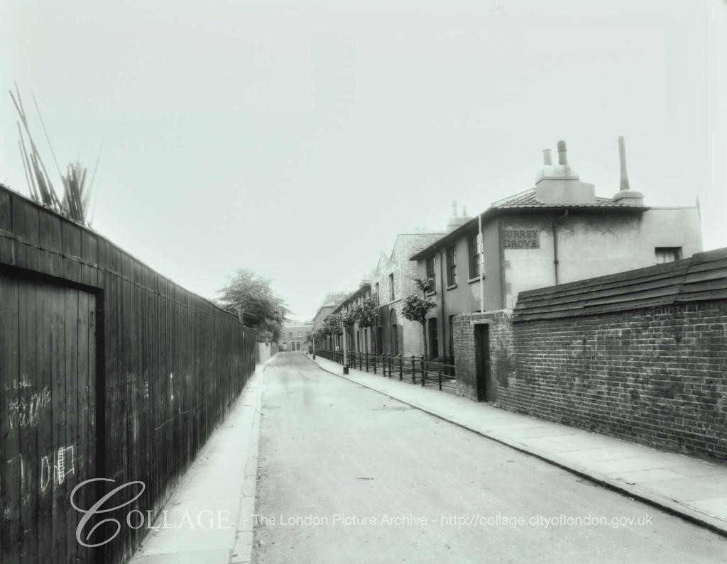 Surrey Grove c1937, ran off Alvey Street and near to Kinglake Street.  X.jpg