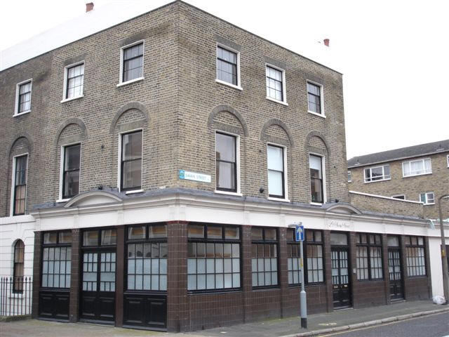 Swan Street, site of Trinity Arms Pub 2007. Closed About 1997, converted to residential.   X.png