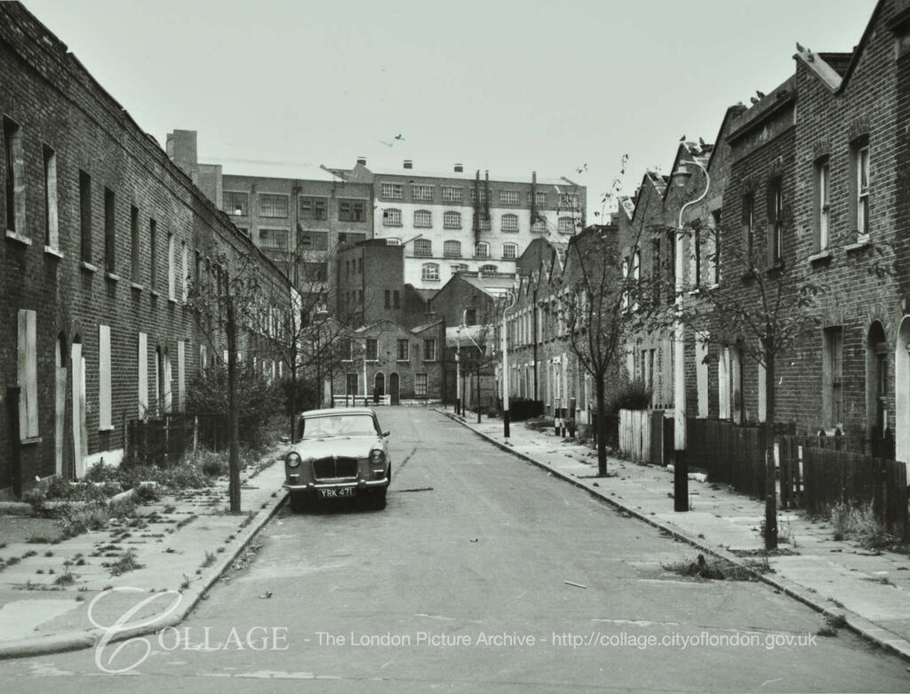 Curtis Street, 1971, same location, what a different 4 years makes, same location.    X.png