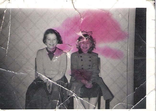 ROTHSAY STREET, SUE MEAGER (WINSTONE) & FRIEND FROM MEAKIN ESTATE. X.jpg