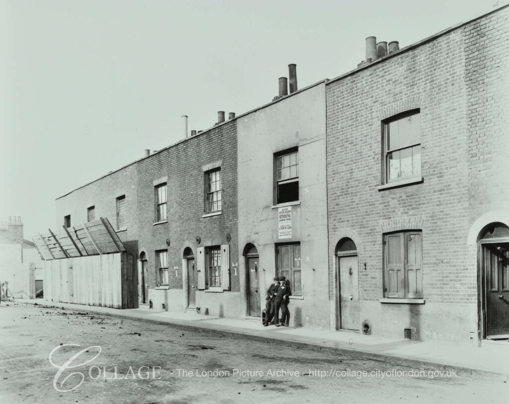 Clarence Street (now known as Canon Beck Road), Rotherhithe, c1903. X.png