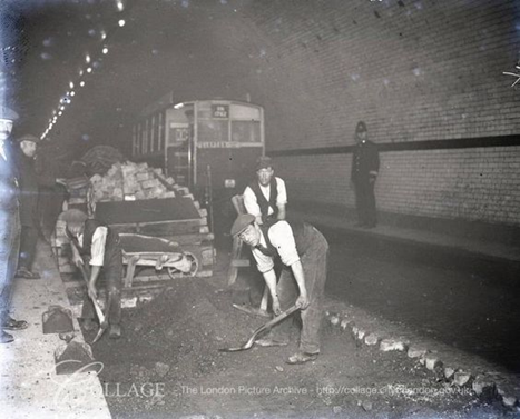 Rotherhithe Tunnel, Rotherhithe in 1924.   X.png