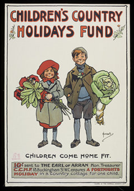 The Children's Country Holidays Fund for ailing London children. 2 X.png