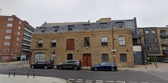 George Row, same location 2020, looking from Chambers Street. Jacob Street and Peter Butler House left, formerly part of Wolseley Buildings.  X.png